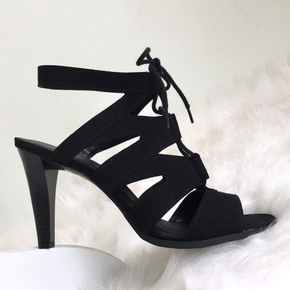 vera lace up heels